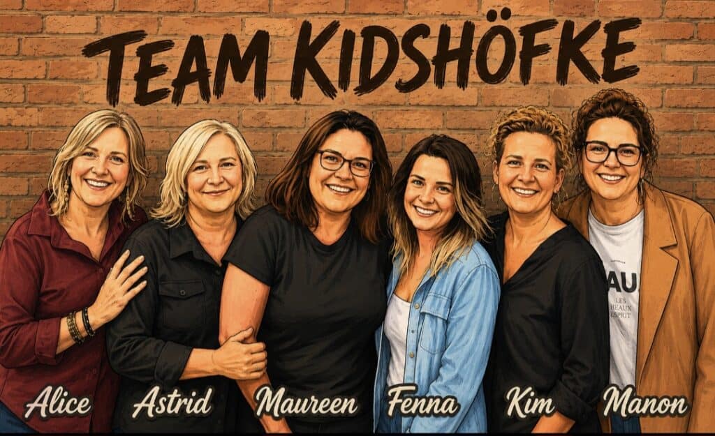 Ons Team van kinderopvang 't Kidshofke